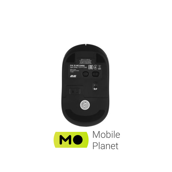 2E MF218 Silent Wireless/Bluetooth Black/Grey (2E-MF218WBG) (UA) Тип: Безшумні; Підключення:
