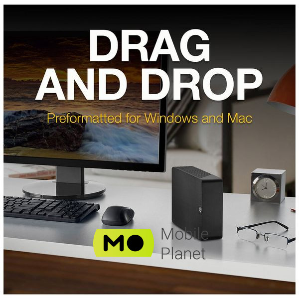 3.5 12TB Expansion Desktop Seagate (STKP12000400) (UA) Тип: Високошвидкісні,