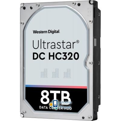 3.5 8TB Western Digital (0B36404 / HUS728T8TALE6L4) (UA) Объем: 8 TB; Скорость вращения