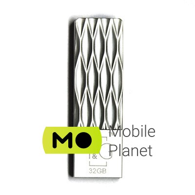 32GB T&G 103 Metal Series Silver (TG103-32G) Інтерфейс: USB 2.0; Обсяг пам'яті: 32