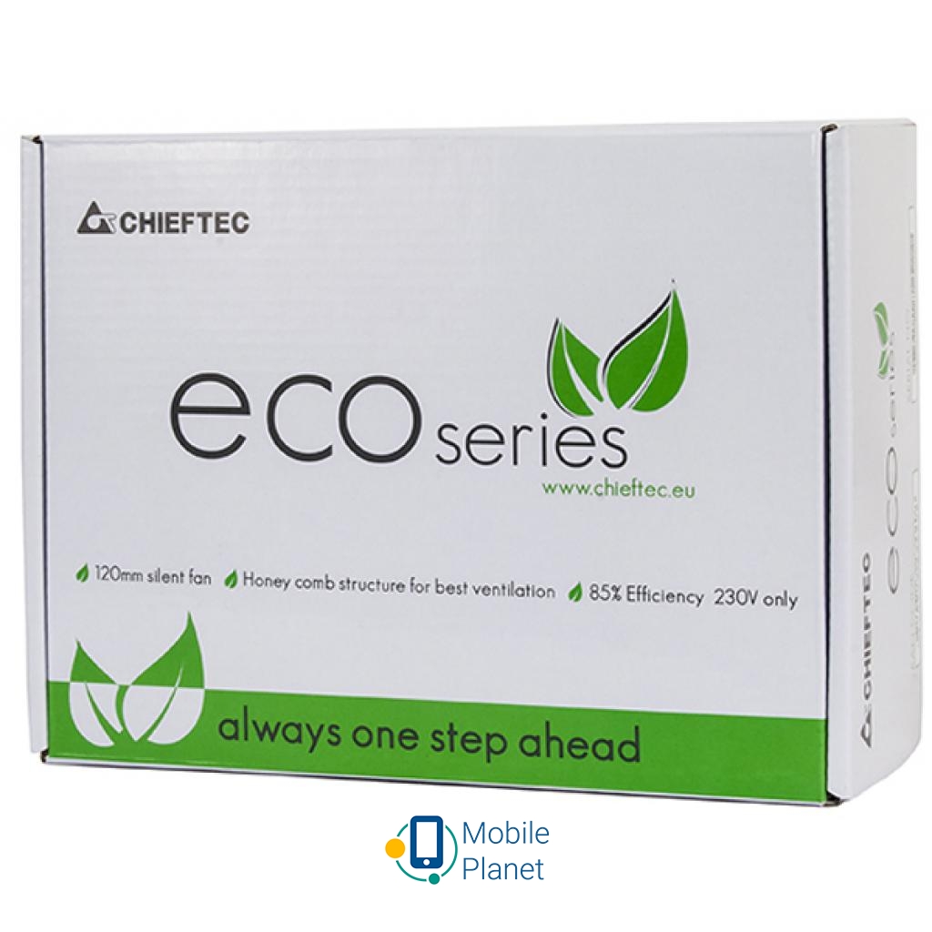 500W CHIEFTEC (GPE-500S) Тип БП: для компьютеров;