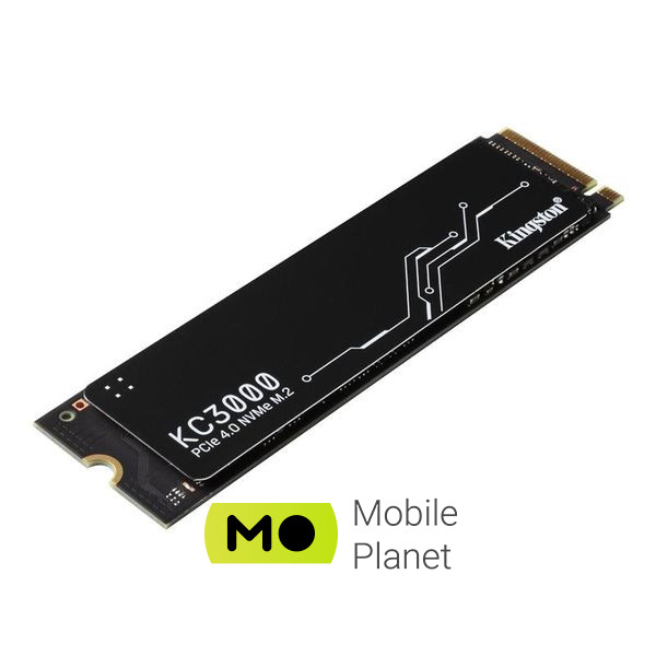 512GB Kingston KC3000 M.2 2280 PCIe 4.0 x4 NVMe 3D TLC (SKC3000S/512G) Об'єм жорсткого диска: 512 ГБ;