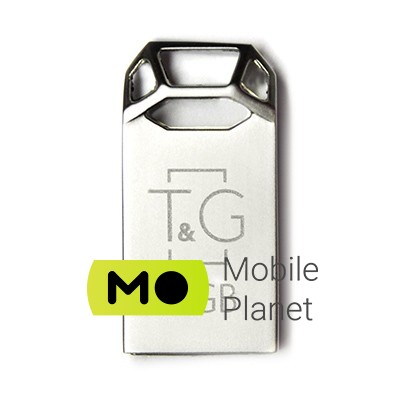 8GB T&G 110 Metal Series Silver (TG110-8G) Інтерфейс: USB 2.0; Обсяг пам'яті: 8