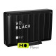 8TB BLACK D10 Game Drive WD (WDBA3P0080HBK-EESN) (UA)
