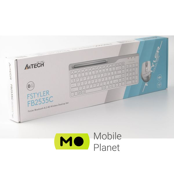 A4Tech FB2535C Wireless/Bluetooth Icy White (FB2535C Icy White) Тип: мультимедийный;