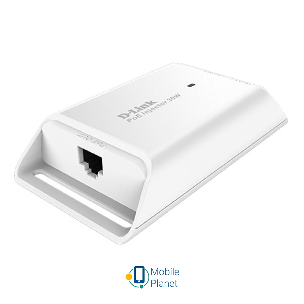 Адаптер PoE D-Link DPE-301GI Скорость передачи данных: 10 / 100 / 1000