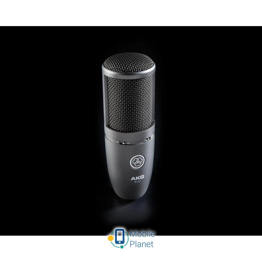AKG P120 Black (UA) Тип: конденсаторний; Тип роз'єму: