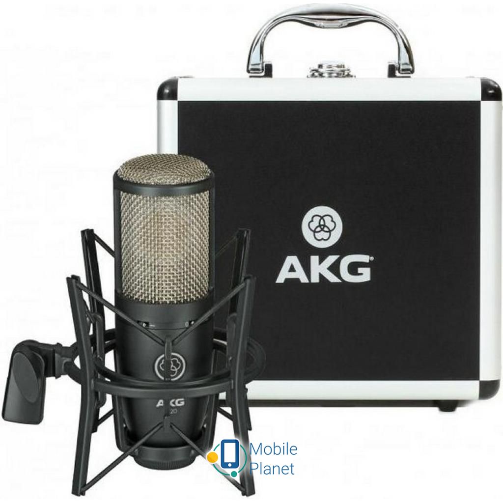 AKG P220 Black (UA) Тип роз'єму: Balanced XLR; Тип: