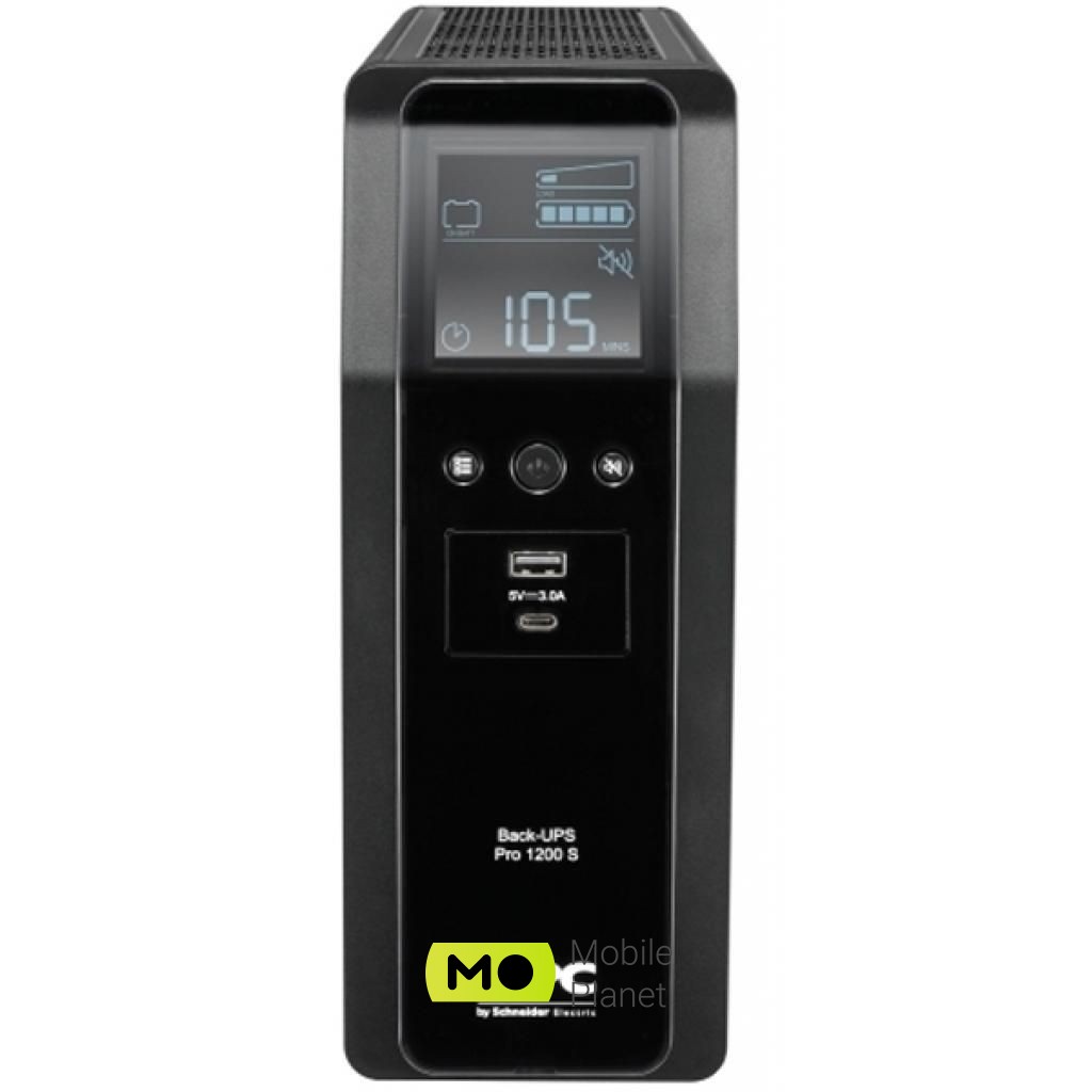 APC Back-UPS Pro BR 1200VA (BR1200SI) (UA) Клас товару: для домашніх ПК;