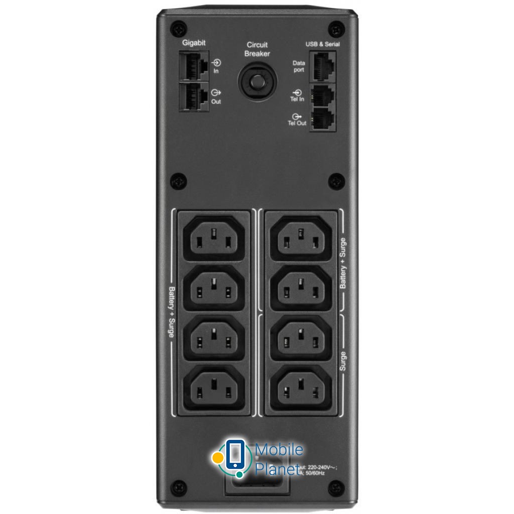 APC Back-UPS Pro BR 1300VA, LCD (BR1300MI) (UA) Клас товару: для домашніх ПК; Тип