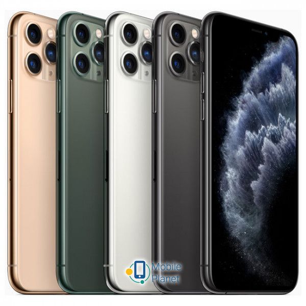 Apple iPhone 11 Pro 64GB Silver (MWC32) Екран сенсорний 5.8 OLED (2436x1125 пікселів, 458ppi) Super Retina XDR, контрастність 2 000 000:1