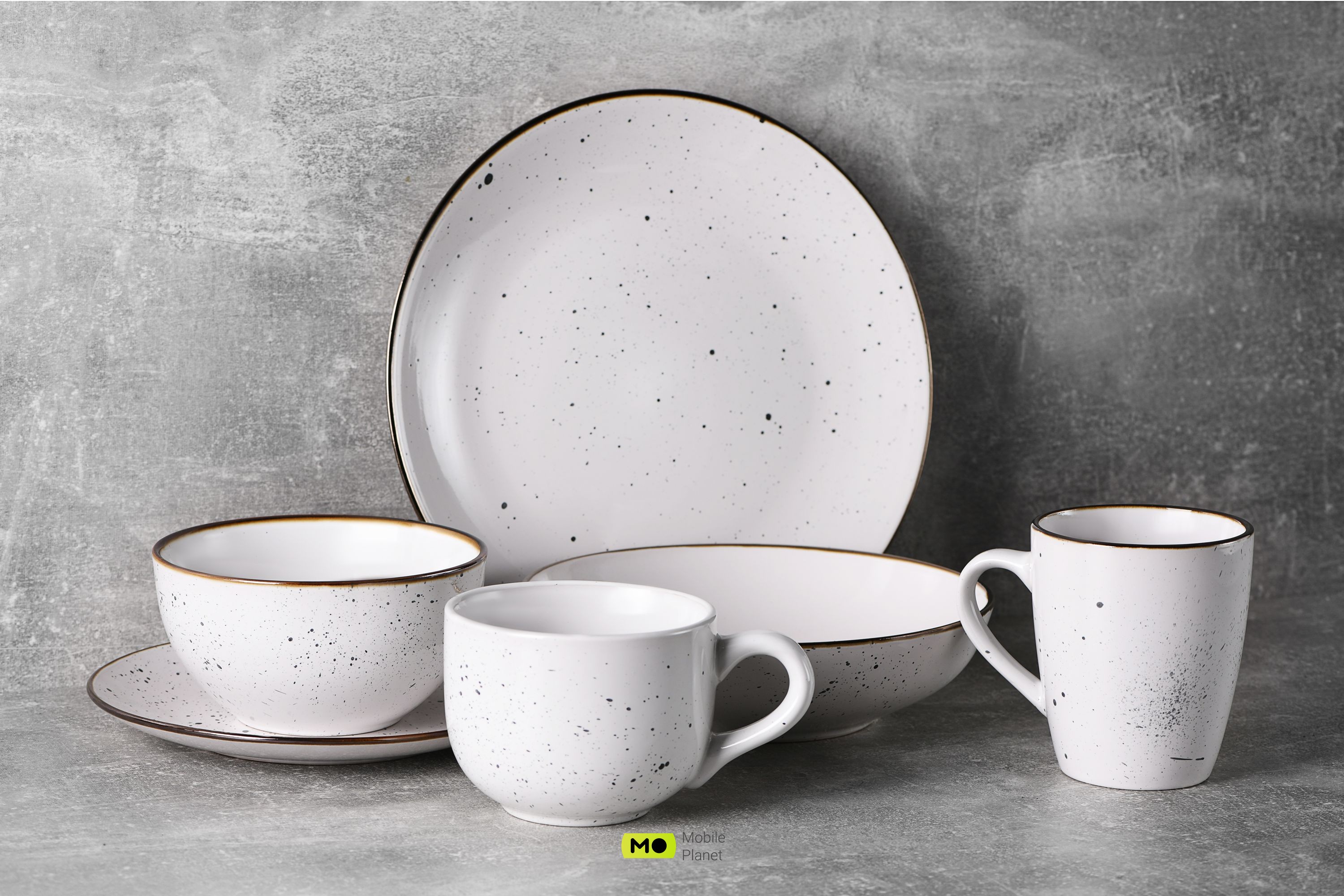 ARDESTO Bagheria (26 см, Bright white, кераміка) (AR2926WGC) (UA) Тип: тарілка обідня; Серія: Bagheria;