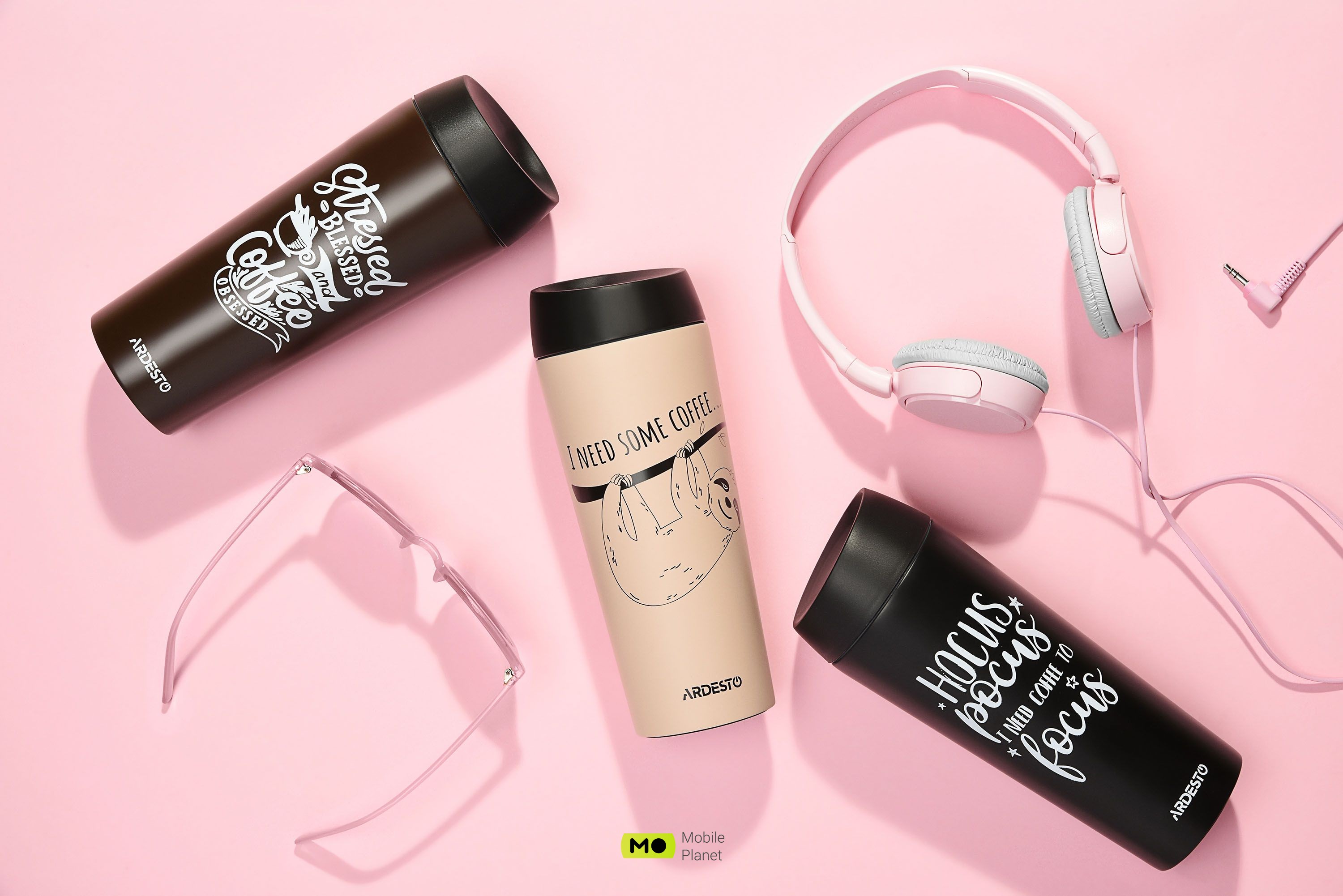 ARDESTO Coffee time (Bradypus) (AR2645DBE) (UA) Тип: термочашка; Материал колбы: