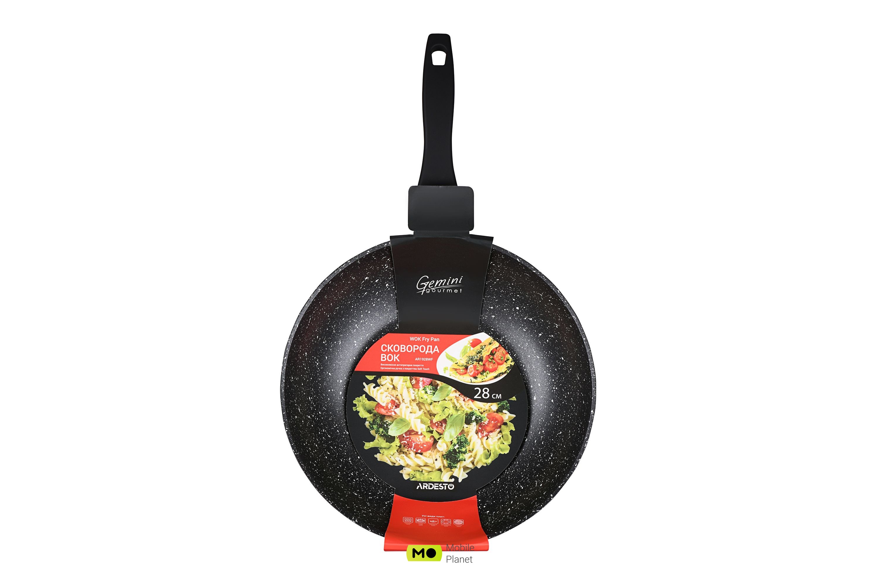 ARDESTO Gemini Gourmet Anzio (WOK) (AR1928WF) (UA) Призначення сковороди: WOK;
