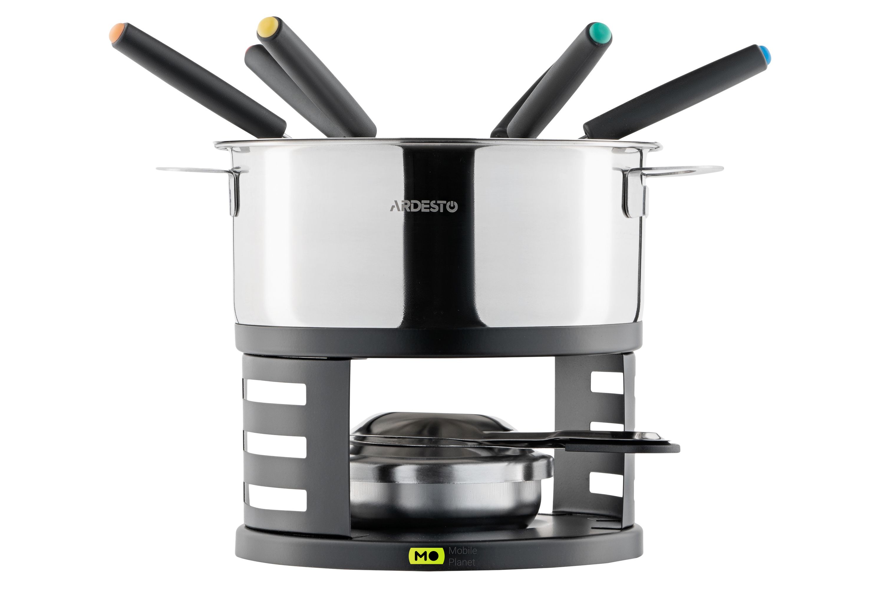 ARDESTO Набір для фондю, нержавіюча сталь, 9 предметів (AR3109SS) (UA) Тип: набір для фондю; Вид: набір