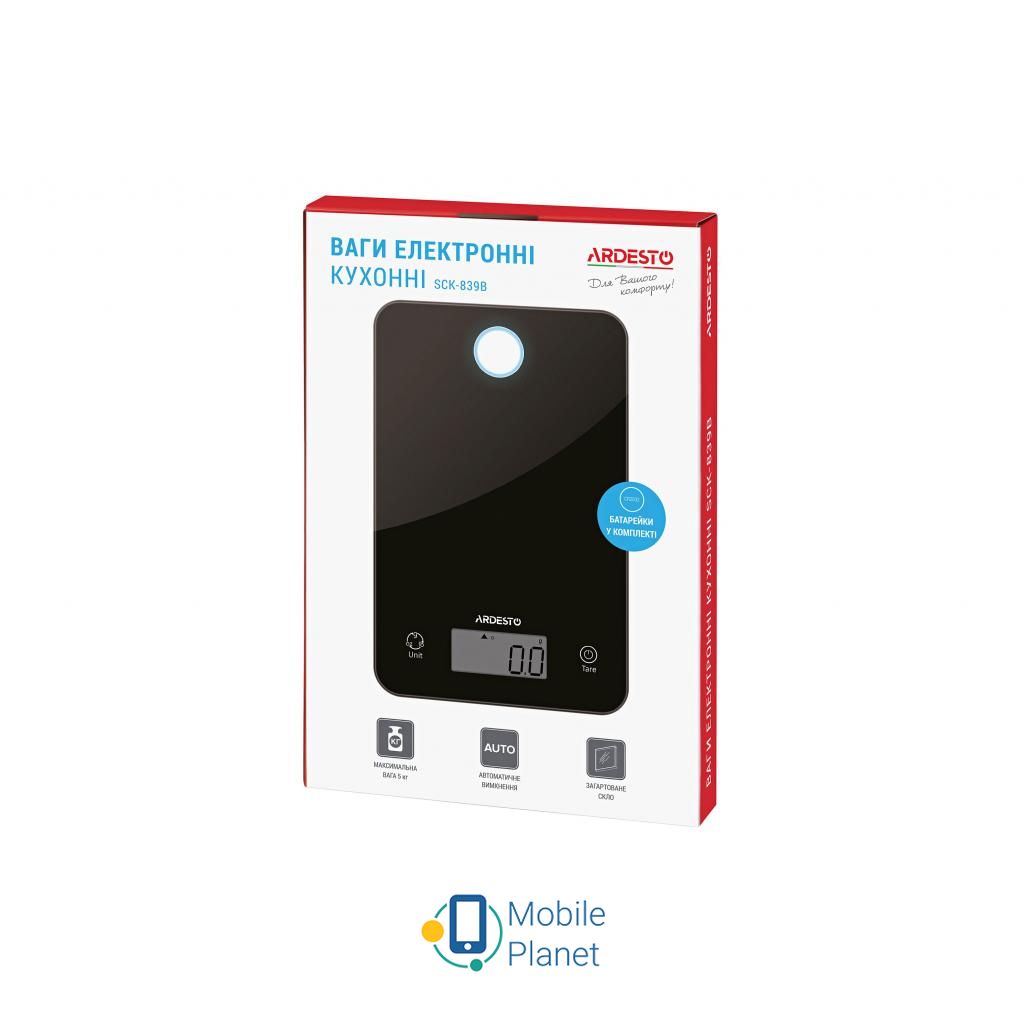 Ardesto SCK-839B Тип: електронні; Конструкція: з