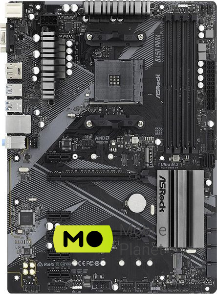 ASRock B450 PRO4 R2.0 EU ЦП Socket  Socket Am4