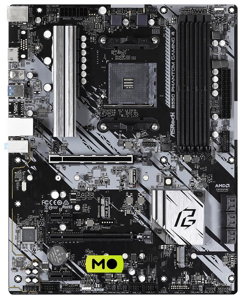 ASRock B550 Phantom Gaming 4 EU Підтримувані процесори: AMD Ryzen;