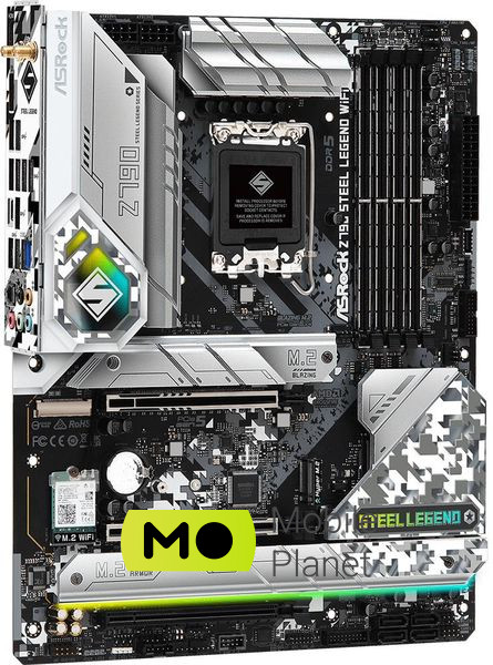 ASRock Z790 Steel Legend WIFI EU Тип охолодження чіпсету
