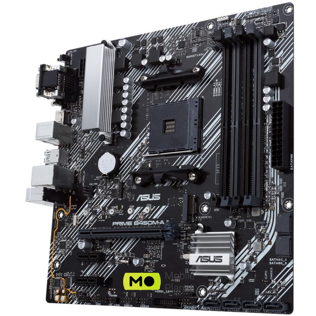 ASUS PRIME B450M-A II (90MB15Z0-M0EAY0) (UA) Сокет AM4