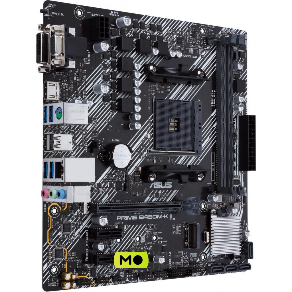 ASUS PRIME B450M-K II (90MB1600-M0EAY0) Виробник чіпсета AMD