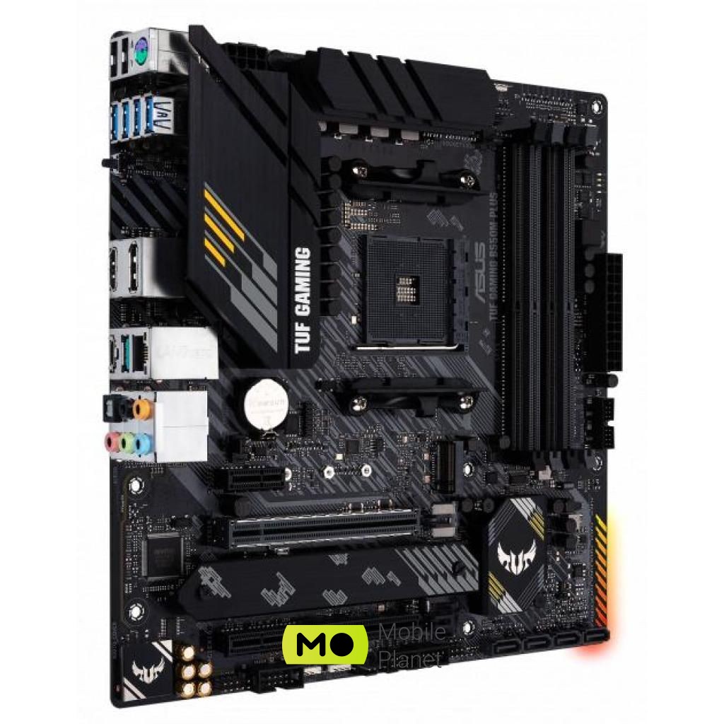 ASUS TUF GAMING B550M-PLUS (90MB14A0-M0EAY0) (UA) Процесорна сумісність 3rd Generation AMD Ryzen processors/ New Generation AMD Ryzen with Radeon Graphics processors