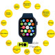 AURA X1 Pro 44mm Blue (SWAX144BL) (UA)