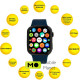 AURA X2 Pro 44mm Blue (SWAX244BL) (UA)