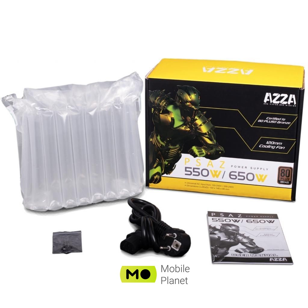 AZZA 550W (PSAZ-550W) (UA) Мощность 550 Вт