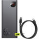 Baseus Adaman Metal Digital Display Quick Charge Power Bank 65W 20000mAh Black (PPIMDA-D01)
