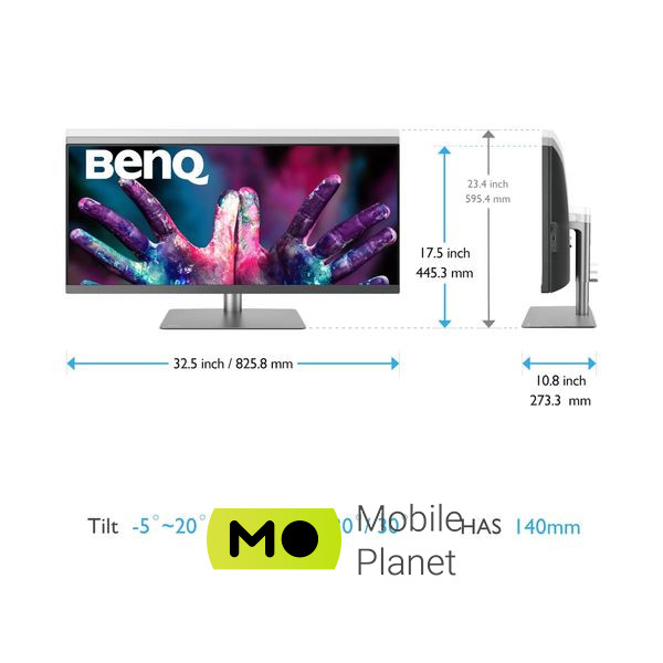 BenQ PD3420Q (9H.LJHLB.QPE) (UA) Тип монитора: Для видеомонтажа,