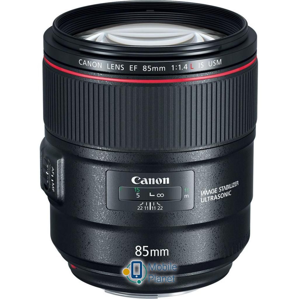 Canon EF 85mm f/1.4 L IS USM (2271C005) Формат полнокадровый