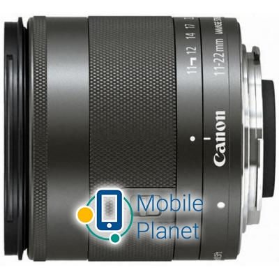 Canon EF-M 11-22mm f/4-5,6 IS STM (7568B005) Зміна фокусної відстані: