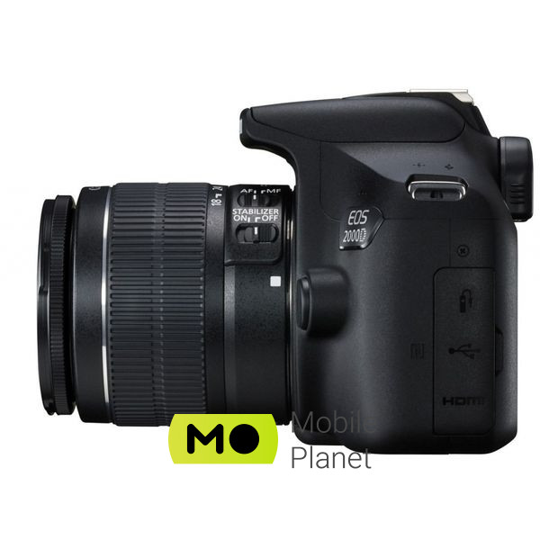 Canon EOS 2000D 18-55 DC III (2728C007AA) (UA) Тип фотокамер: Зеркальные;
