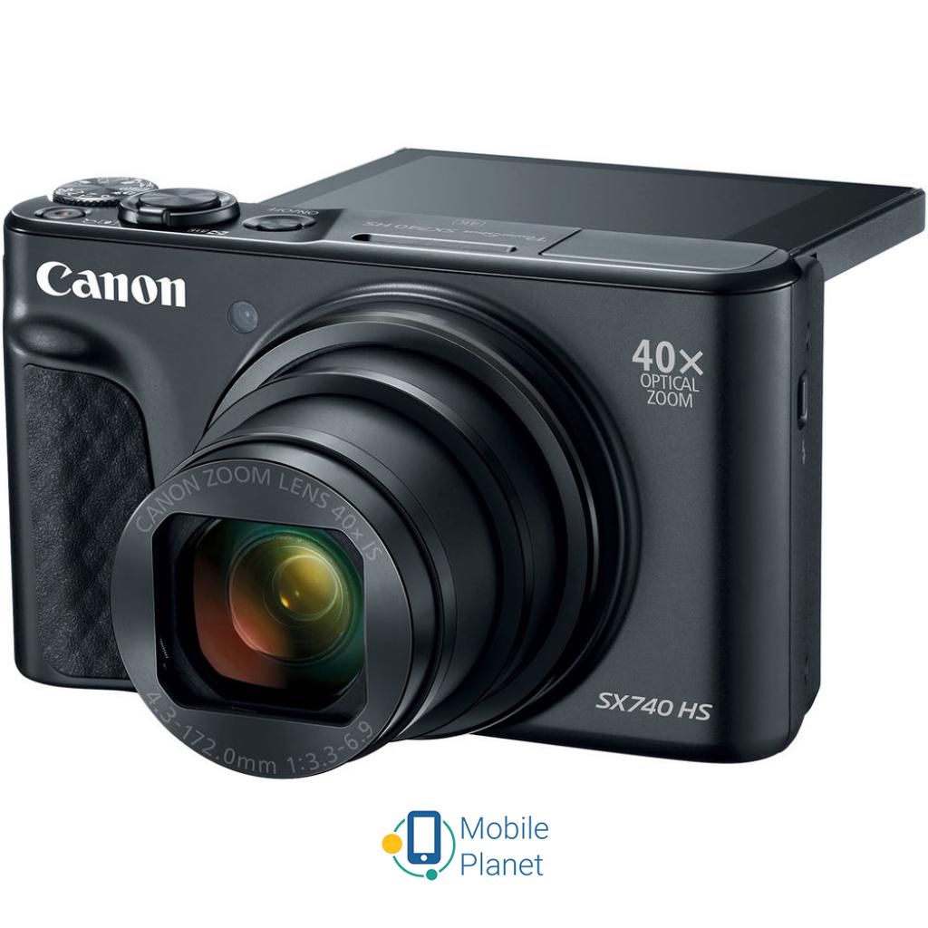 Canon Powershot SX740 HS Black (2955C012) Тип матриці КМОП (CMOS)