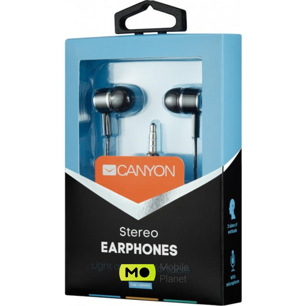 CANYON Black (CNE-CEPM01B) (UA) Підключення провідне