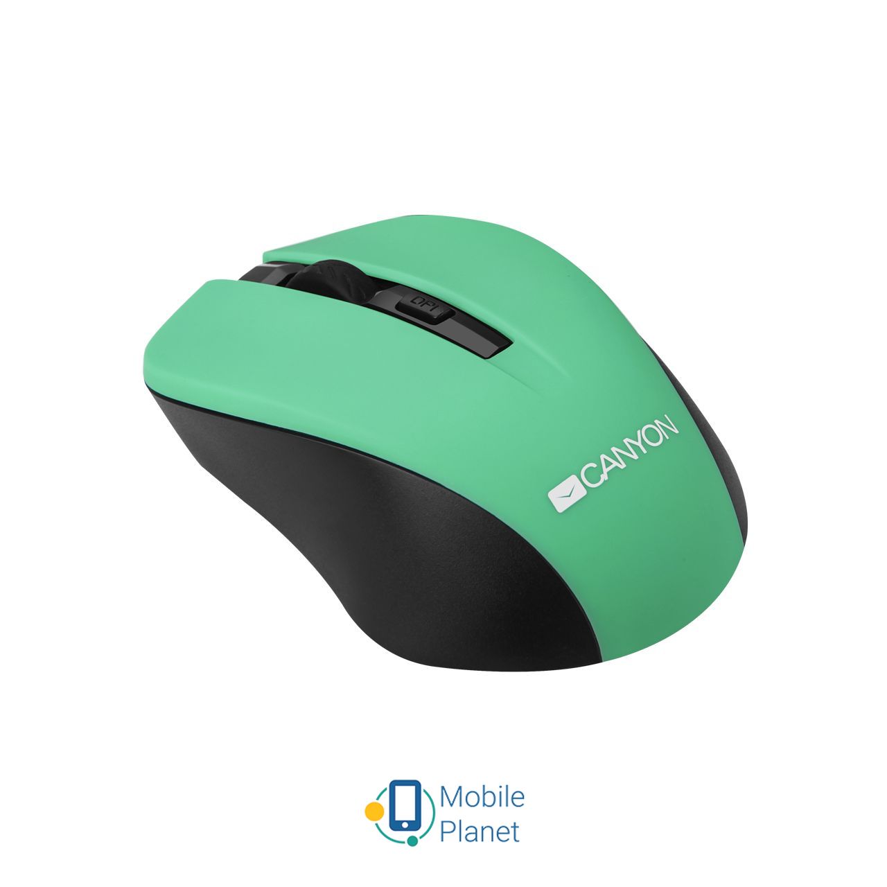 Canyon CNE-CMSW1GR Green USB (UA) Вага: 59 г; Розмір: 104 х 70 х 34 мм; Тип