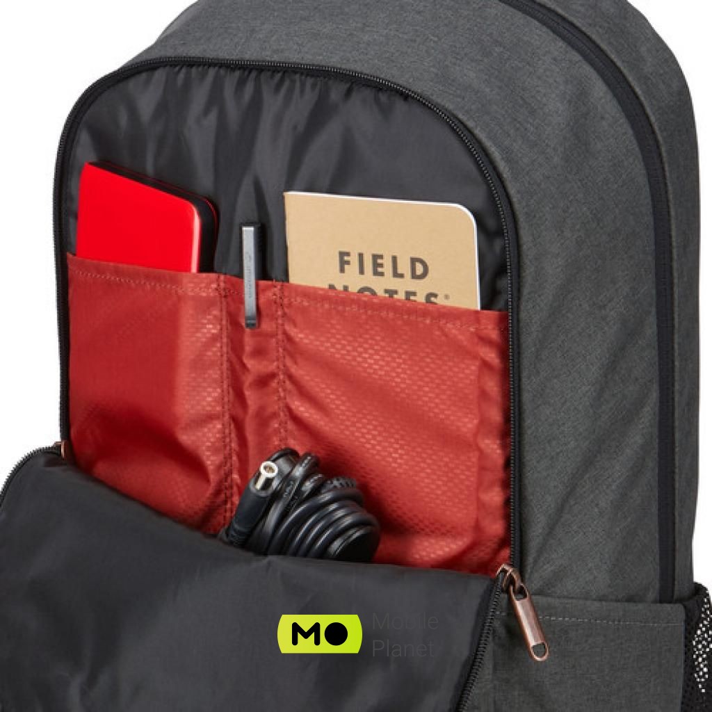 CASE LOGIC 15.6 ERA ERABP-116 Obsidian (3203697) (UA) Рекомендований розмір ноутбуку: