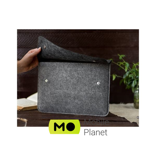 Чехол для ноутбука Gmakin 14 Macbook Pro, Black/Gray (GM05-14) (UA) Рекомендуемый размер ноутбука 14