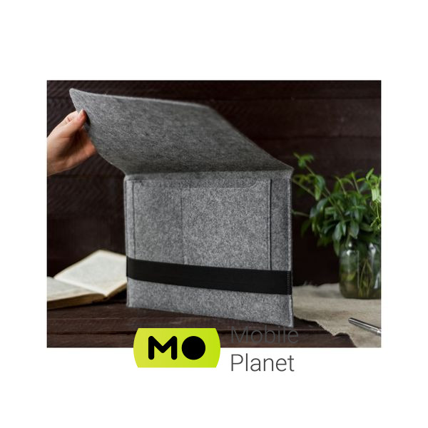 Чохол для ноутбука Gmakin 14 Macbook Pro, horizontal, Light Gray (GM15-14) (UA) Рекомендований розмір ноутбука: