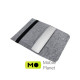 Чохол для ноутбука Gmakin 14 Macbook Pro, horizontal, Light Gray (GM15-14) (UA)
