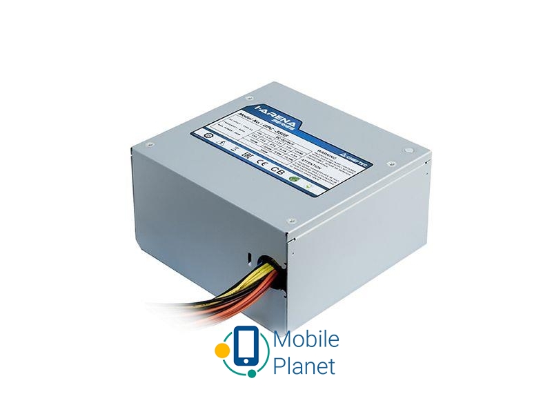 Chieftec GPC-500S iArena Series 500W (GPC-500S) EU Максимальна потужність, Вт: 500;