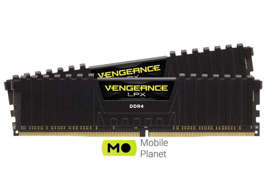 Corsair 16GB (2x8GB) 3600MHz CL18 Vengeance (CMK16GX4M2D3600C18) EU Серії: Vengeance LPX; Тип пам'яті: DDR4;