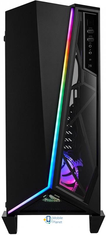 Corsair Carbide Spec-Omega RGB Black (CC-9011140-WW) без БП (UA) Типоразмер: Midi Tower; CPU 8pin power: нет;