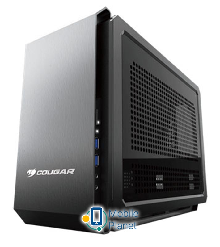 Cougar QBX Black Типорозмір: Mini ITX Case; Форм-фактор: