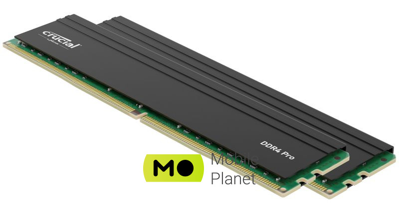 Crucial 32GB (2x16GB) 3200MHz CL22 Pro (CP2K16G4DFRA32A) EU Серия: Pro Desktop Memory; Тип памяти: DDR4;