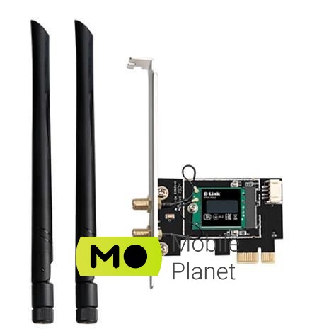 D-Link DWA-X582 AX3000 (UA) Тип антени: зовнішня / знімна;