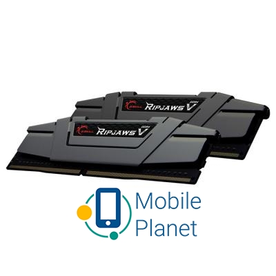 DDR4 16GB (2x8GB) 3200 MHz Ripjaws V G.Skill (F4-3200C16D-16GVKB) Тип пам'яті: DDR 4; Обсяг пам'яті: 16