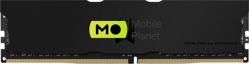 DDR4 2x8GB / 3600 Goodram Iridium Pro Deep Black (IRP-K3600D4V64L18S / 16GDC) (UA) Тип оперативної пам'яті: DDR4;
