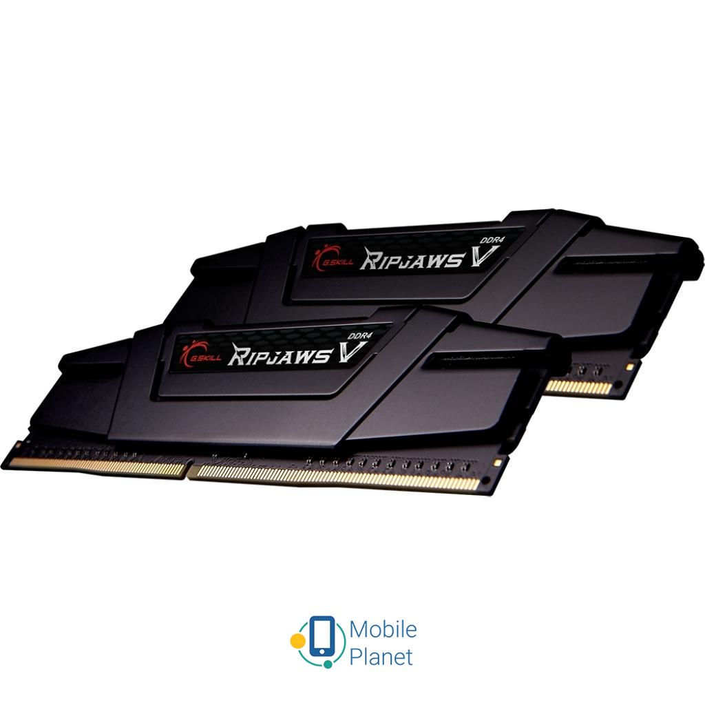 DDR4 32GB (2x16GB) 3600 MHz Ripjaws V G.Skill (F4-3600C18D-32GVK) (UA) Тип пам'яті: DDR4; Обсяг пам'яті: 32